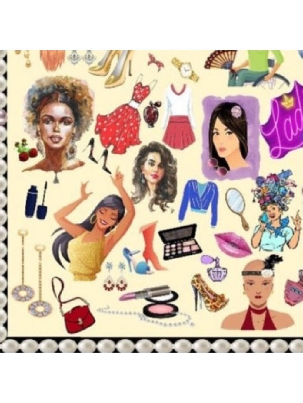 25 10X13 Poly Mailers Fashion Makeup Girls Ladies Night Flat PRICE IS FIRM - Picture 11 of 15